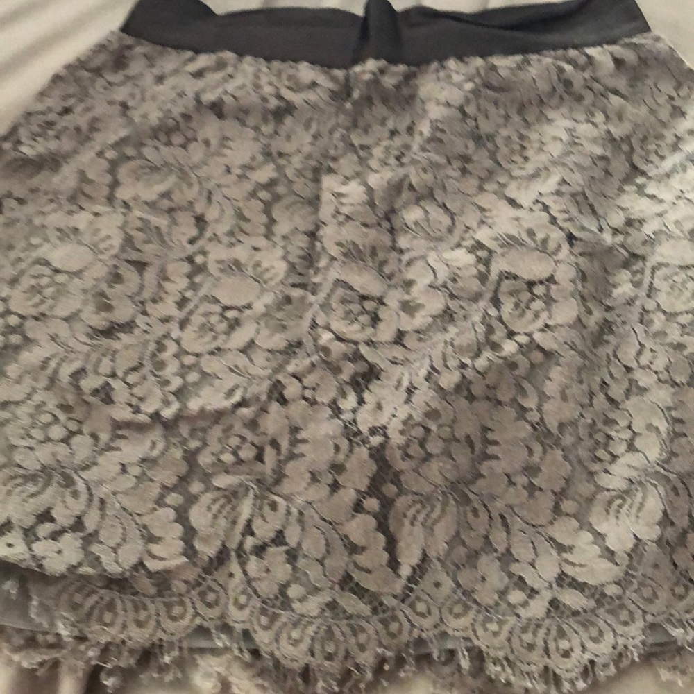 J crew lace skirt